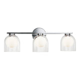 Derbishone Wall Sconce 23 Inch Chrome