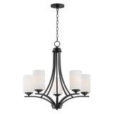 Deven Chandelier Black by Maxim Lighting