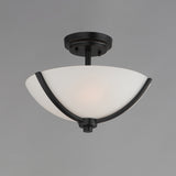 Deven Semi-Flush Mount Black by Maxim Lighting