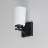 Deven Wall Sconce Black by Maxim Lighting