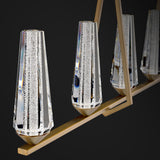 Devotion Linear Suspension Aged Brass By Schonbek Beyond - Detailed View
