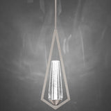 Devotion Mini Pendant Satin Nickel By Schonbek Beyond - Lifestyle View