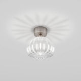 Diamante Ceiling Light By Vistosi, Size: Small, Color: Chrome, Satin Nickel, , | Casa Di Luce Lighting