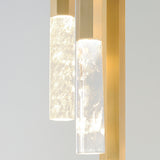 Diaphane Multilight Collection 3 Light Gold By ET2 Detailed View