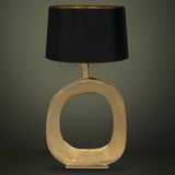 Diezma Table Lamp Medium Brushed Brass By Eglo - Lifestyle View