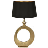 Diezma Table Lamp Small Brushed Brass By Eglo