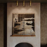 Dighton Flush Mount Aged Brass By Hudson Valley Lifestyle View1