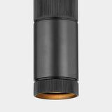 Dighton Flush Mount Distressed Bronze By Hudson Valley Detailed View