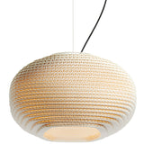 Disc Linear Suspension White By Graypants - Side View