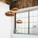 Disc Scraplights Pendant, Finish: Natural, Size: Medium