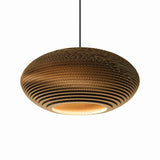 Disc Scraplights Pendant, Finish: Natural, Size: Medium
