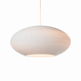 Disc Scraplights Pendant, Finish: White, Size: Large