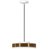 Discus Pendant Light Large Matt White Lacquered By Contardi