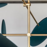 Diva Suspension Black Teal 3 Lights By Mogg Lifstyle View2