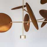 Diva Suspension Satin Gold Dark Orange By Mogg Lifestyle View1