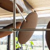 Diva Suspension Satin Gold Dark Orange By Mogg Lifestyle View2