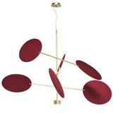 Diva Suspension Satin Gold Dark Orange By Mogg