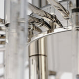 Divine Pendant Chandelier Polished Nickel by Maxim Lighting