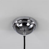 Doha Twisted Pendant Polished Chrome