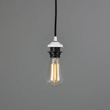 Doha Twisted Pendant White