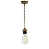 Doha Twisted Suspension - Antique Brass