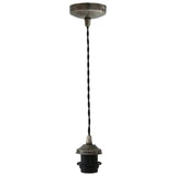 Doha Twisted Suspension - Antique Silver