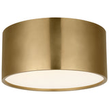 Dola Flush Mount Medium Hand Rubbed Antique Brass By Visual Comfort Modern - Side View1