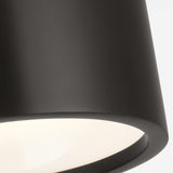 Dola Flush Mount Small Bronze By Visual Comfort Modern - Detailed View
