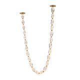 Dolce Vita LED Bead Pendant Gold 132 Inch By Studio M