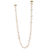 Dolce Vita LED Bead Pendant Gold 180 Inch By Studio M