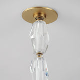 Dolce Vita LED Pendant Small Gold By Studio M Detailed View