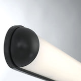 Dolo Vanity Light Large Metallic Black By Lib And Co Detailed View