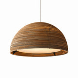Dome Scraplights Pendant, Finish: Natural
