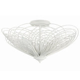 Doral 3 Light Semi Flush Mount By Crystorama