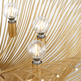 Dorelle Chandelier Gild Large By Visual Comfort Detailed View 2