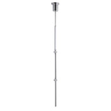 Dorian 48" Vertical LED Pendant by ET2 - Polished Chrome
