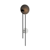 Dot 4246 Wall Sconce Slate Organic White by Accord