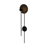 Dot Wall Sconce By Accord, Color: Organic Black, ,| Casa Di Luce Lighting