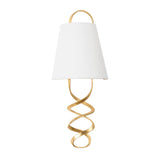Dota Wall Sconce - Vintage Gold Leaf by Hudson Valley