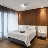 Double Ceramic Flush Mount by Geo Contemporary installed in a styled interior - lifestyle view 1