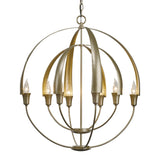 Double Cirque Chandelier in Soft Gold by Hubbardton Forge
