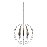 Double Cirque Large Scale Chandelier in Oil Rubbed Bronze by Hubbardton Forge