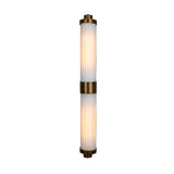 Double Louise Wall Light - Antique Brass