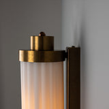 Double Louise Wall Light - Antique Brass