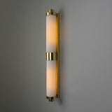 Double Louise Wall Light - Polished Brass