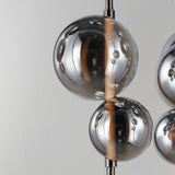 Dreamer LED Cord Hung Pendant Black Chrome By Studio M Detailed View 1