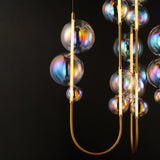 Dreamer LED Cord Hung Pendant Natural Aged Brass Without Light By Studio M Detailed View