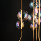 Dreamer LED Cord Hung Pendant Natural Aged Brass Without Light By Studio M Detailed View1