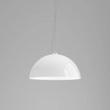 Dress Pendant Light By Vistosi, G, Color: White Glossy, Glossy Chrome, , | Casa Di Luce Lighting