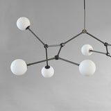 Drop Bulp Chandelier Large Grey by 101 Copenhagen - View 2